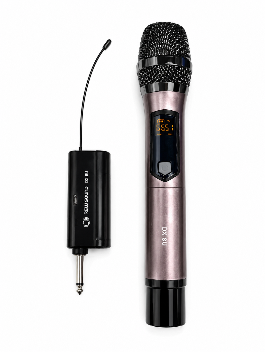 میکروفن بی سیم دانگل new sound مدل DX-8U